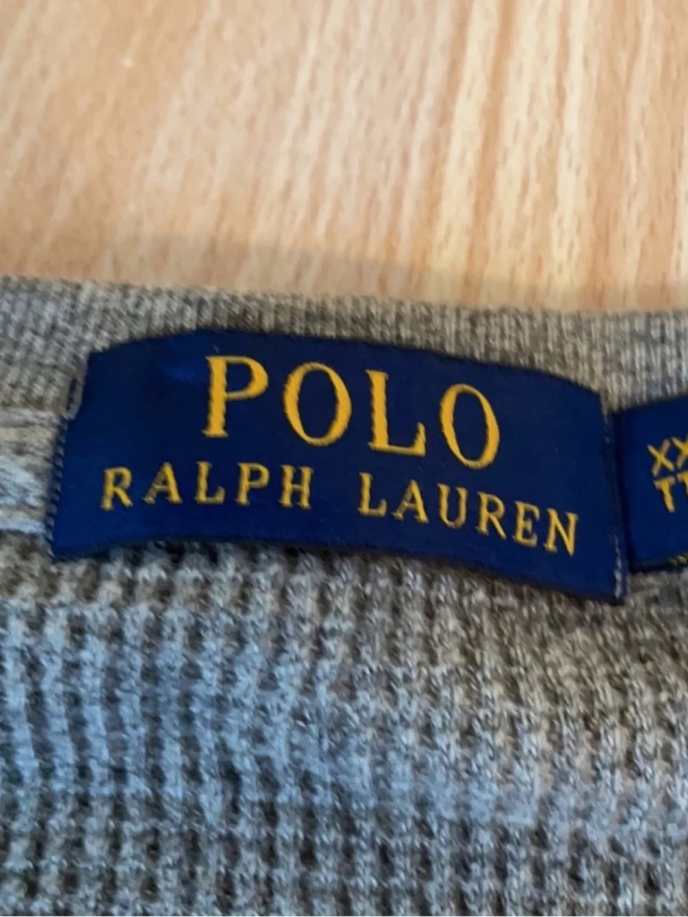 Polo Ralph Lauren thermal shirt. B15